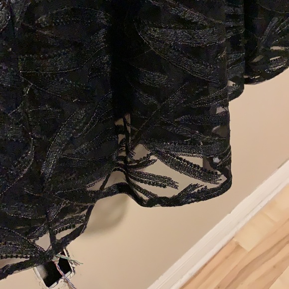 Black Lehenga Skirt from the Saree Room - Picture 4 of 8